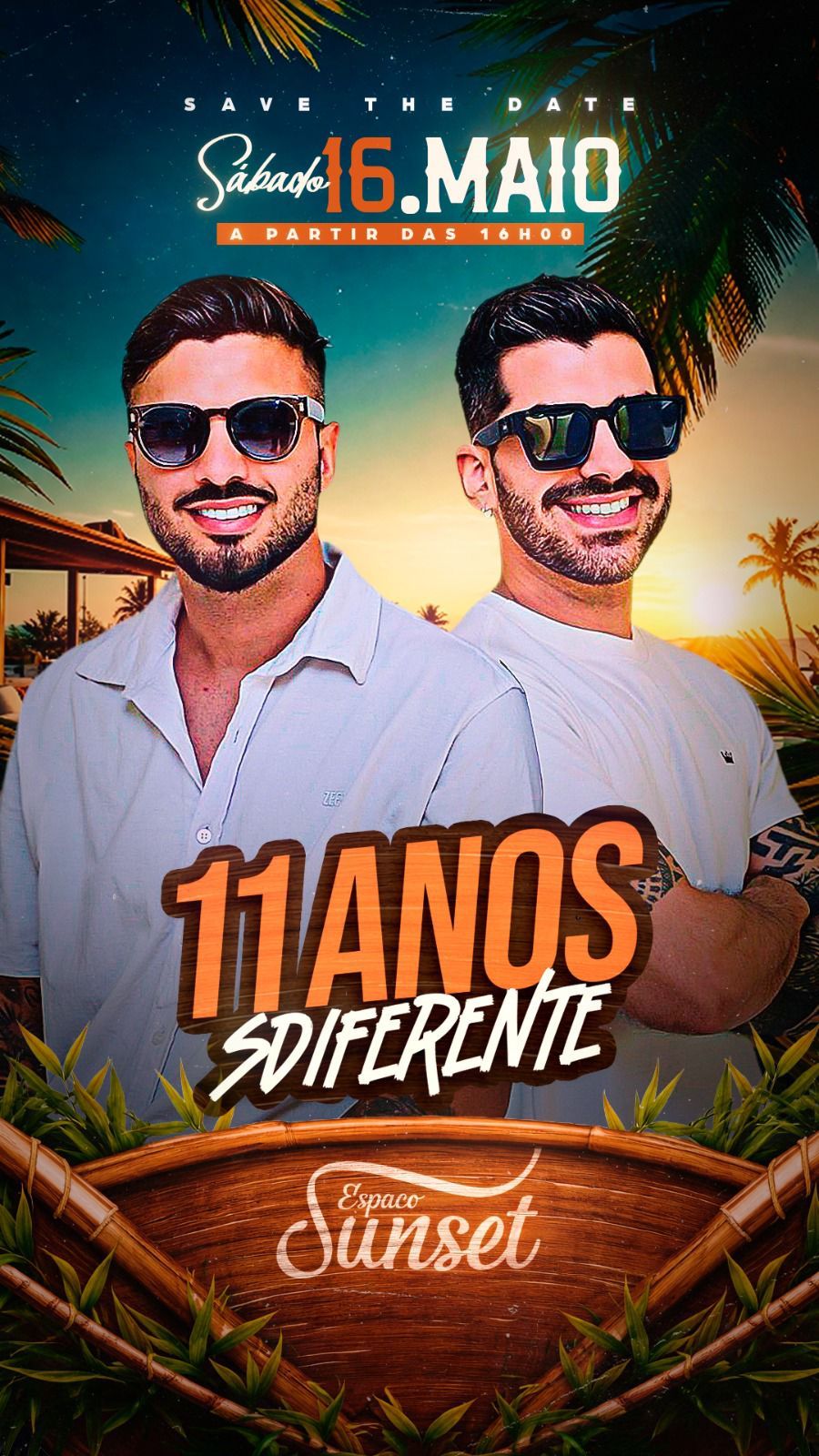 11 ANOS SDIFERENTE