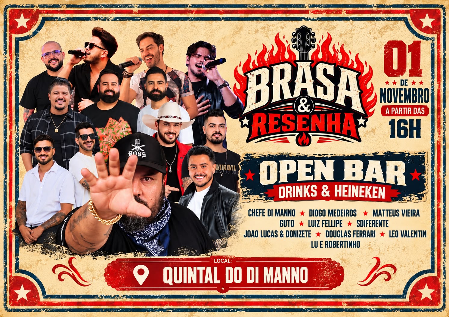 BRASA E RESENHA